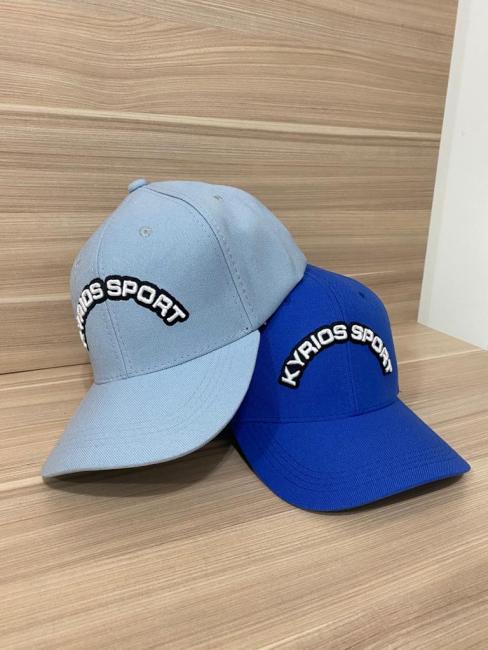 Boné 6 gomos todo em twill